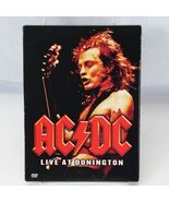 AC DC DVD  Live at Donington 1991 Very Good Condition and Booklet - $125.13 MXN