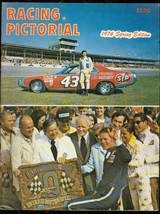 RACING PICTORIAL-SPG 1974-PETTY-UNSER-NASCAR MODIFIEDS FN - £54.40 GBP