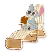 Lilo and Stitch Disney Loungefly Pin: Summer Stitch Lounge Chair - $24.90