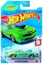 Hot Wheels - &#39;10 Pro Stock Camaro: &#39;21 Mattel Games #5/5 - #149/250 *Kroger* - £3.14 GBP