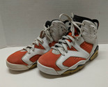 Nike Air Jordan 6 Retro Like Mike Gatorade Size 8.5 White Orange 384664-145 - $49.45