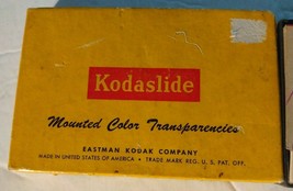 Kodaslide Mounted Color Transparencies 20 Slides 1952 - £10.93 GBP