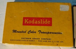 Kodaslide Mounted Color Transparencies 20 Slides 1952 - £11.03 GBP