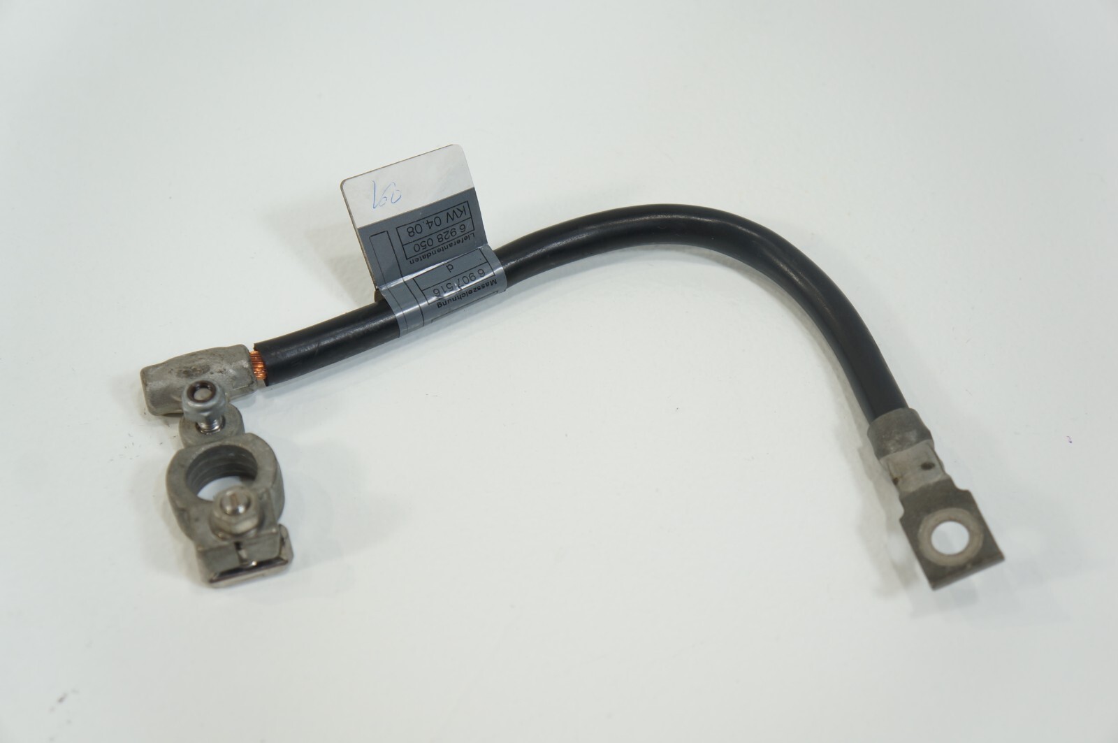 2002-2008 bmw e65 e66 750i 760li 745i negative battery cable wire clamp oem Item image 11