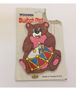 Vintage retro nursery childs room decor wall light toggle  switch plate ... - $369.42 MXN