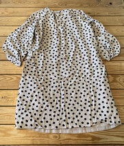 Ann Taylor Women’s Polka Dot 3/4 Sleeve dress size S Tan N8 - £12.57 GBP