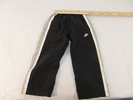 Childrens Infant Nike Toddler Kids Pajama Track Pants EUC Black Gray Whi... - $11.93