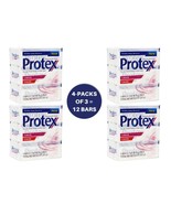 Protex Cream Cleansing Bar Soap 4-Pack of 3 Units Each (12 Bars) - £25.94 GBP