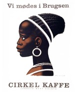 8287.Decoration Poster.Home Room design art print.Cirkel Kaffe.African w... - £13.70 GBP+