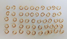 Christmas 50pcs Jump Rings (5mm) for Necklace Bracelets Jewelry Ship Today USA - £2.34 GBP