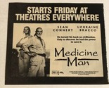 Medicine Man Tv Guide Print Ad TNT Sean Connery Lorraine Bracco TPA14 - £4.68 GBP