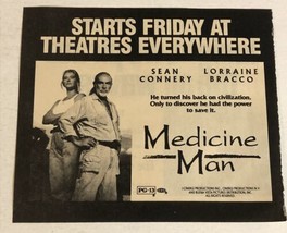 Medicine Man Tv Guide Print Ad TNT Sean Connery Lorraine Bracco TPA14 - £4.69 GBP