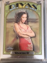 Sharmell WWE Heritage Chrome Divas Topps Trading Card 2006 #59 - £1.56 GBP
