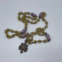 JMJ Be With Us On Our Way Jesus Mary Joseph Rosary - $53.95