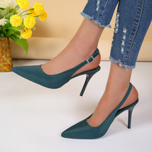 Pointed Toe Buckle Sandals Fashion Summer Stiletto High Heels Shoes For ... - £23.16 GBP