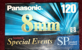 Panasonic SP120 8mm Premium Camcorder Video Tape NV-P6120SP - $7.80