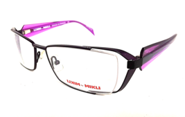 New Mikli by ALAIN MIKLI ML39R040 55mm Black Purple Women&#39;s Eyeglasses Frame - £56.12 GBP