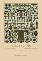 Greco-Roman MetalWork by Auguste Racinet - Art Print - £17.29 GBP+