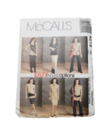 McCalls 4219 Sewing Pattern Womens Sz XS-M 4-14 Top Tunic Dress Pants Sk... - $12.73