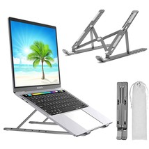 Laptop Stand For Desk, Laptop Riser,Aluminum Alloy Laptop Holder Compatible With - £15.97 GBP