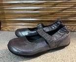 Dansko Chrissy Shimmer Silver Mary Janes Size 9.5-10 40 New Without Box - $40.84