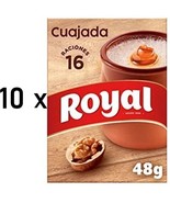 10 Boxes of Cuajada Royal 16 Servings Spanish Dessert Powder Bulk - £78.30 GBP