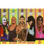 WWF WRESTLING COLISUEM WXCLUSIVE 5 BOOKMARK SET  1993 - $917.84 MXN