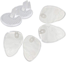 (3 Pairs) Gel Cushions for Flip Flop Thong Sandals - Forefoot Padding Inserts, B - £12.16 GBP