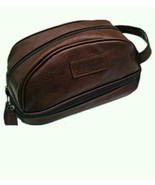 Penguin by Munsingwear Brown Mens Overnight Toiletry Travel Bag Shave Ki... - £15.70 GBP