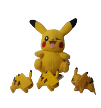 Tomy Pokemon Pikachu Mini Figure Toys and Keychain 2013-2015 Anime Toy Lot - £9.27 GBP