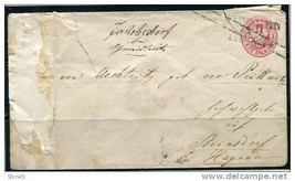 Germany Prussia 1862 Cover  Damaged - $9.90