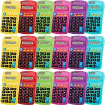 Pocket Size Calculator 8 Digit Display Basic Calculator Solar Battery Du... - $43.99
