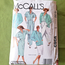 McCall&#39;s Sewing Pattern 9565 Misses Jacket Shirt Skirt Pants Size 8 Cut Complete - £7.11 GBP