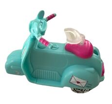 Mattel Barbie 3.75&quot; 3 Wheeled Motorized Scooter 2017 Mint Aqua/Pink  Pre... - $215.13 MXN