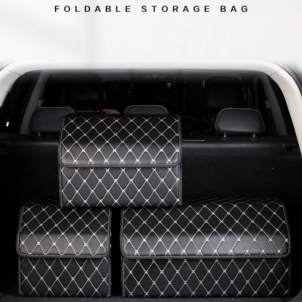 Large Capacity Auto Multiuse Tools Storage Bag Car Trunk Organizer Box Stowing - £19.57 GBP+