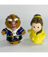 Disney Little People Beauty &amp; the Beast Belle &amp; Beast Figures Fisher Price - €12,86 EUR