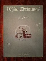 Rare 1942 Sheet Music White Christmas Irving Berlin - £7.61 GBP