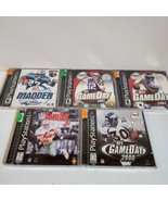 Playstation 1 Games Lot NOT TESTED NFL GameDay Madden 97 2000 2001 2002 ... - £7.45 GBP