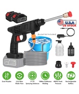 Cordless Pressure Washer Portable Electric Power Washer High Pressure 40... - $32.00