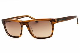 Timberland TB00020 48H Shiny Dark Brown/Brown Polarized 55-17-140 Sungla... - $45.53
