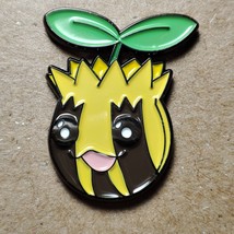 Sunkern Sunflora Pokemon Enamel Pin Cute Grass Plant Badge - £7.81 GBP