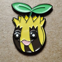 Sunkern Sunflora Pokemon Enamel Pin Cute Grass Plant Badge - £7.92 GBP