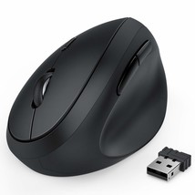 Wireless Vertical Mouse, Ergonomic Wireless Mouse 2.4G High Precision Optical Mi - £30.36 GBP