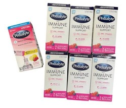 6X Pedialyte w/ Immune Support Electrolyte Powder Mixed Berry Exp 9/24 Extra Box - £51.89 GBP