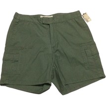 Faded Glory Vintage Y2K Cargo Shorts Women&#39;s Juniors Green Size 4 NEW Ol... - £13.41 GBP