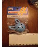 vintage metal West Rim Craft Bunny Bell - $93.89 MXN