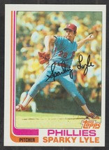 Philadelphia Phillies Sparky Lyle 1982 Topps Baseball Card 285 nr mt - £0.43 GBP