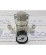 SMC AR20-02BG-A AR Mass Pro 1/4 Modular Regulator W/ G36-10-01 Pressure ... - $2,088.27 MXN