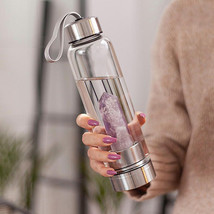 Healing Natural Quartz Water Bottle - £39.18 GBP