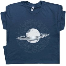 Saturn T Shirt Planet Saturn Shirt Vintage Nasa Shirts Solar System Universe Sci - £14.95 GBP